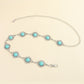 Vintage Turquoise Alloy Belt-Get You Some Sun