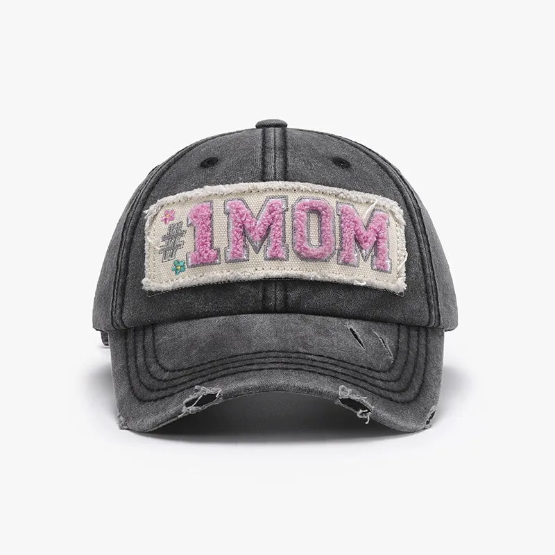 Letter Adjustable Cotton Baseball Cap-Get You Some Sun