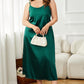 Plus Size Tie-Shoulder Midi Night Dress-Get You Some Sun