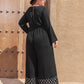 Plus Size Square Neck Jumpsuit-Get You Some Sun