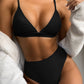 Spaghetti Strap Ribbed Bikini Set-Get You Some Sun