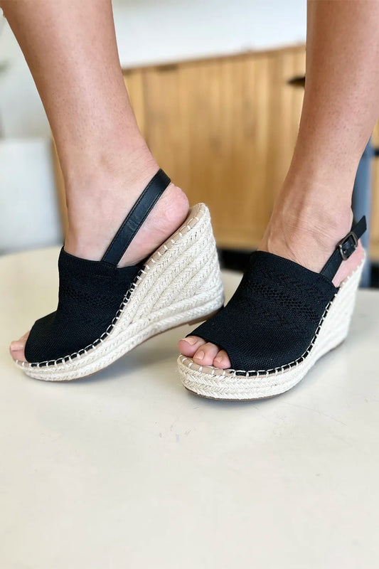 Forever Link Peep Toe High Heel Sandals-Get You Some Sun