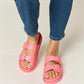 Legend Double Buckle Open Toe Sandals-Get You Some Sun