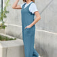 Double Take Full Size Sleeveless Straight Jumpsuit-