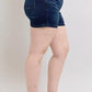 Judy Blue Plus Size High Waist Back Flap Pocket Denim Shorts