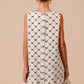 SO ME Texture Bow Printed Mini Ruffle Dress-Get You Some Sun