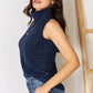 Basic Bae Full Size Ribbed Turtleneck Tank-Get You Some Sun