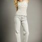 Umgee Textured Ruffle Trim Smocked Cami-Get You Some Sun