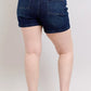 Judy Blue Plus Size High Waist Back Flap Pocket Denim Shorts