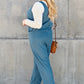 Double Take Full Size Sleeveless Straight Jumpsuit-