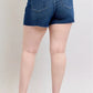 Judy Blue Plus Size High Waist Criss-Cross Waistband  Shorts