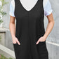 Double Take Full Size Sleeveless Straight Jumpsuit-